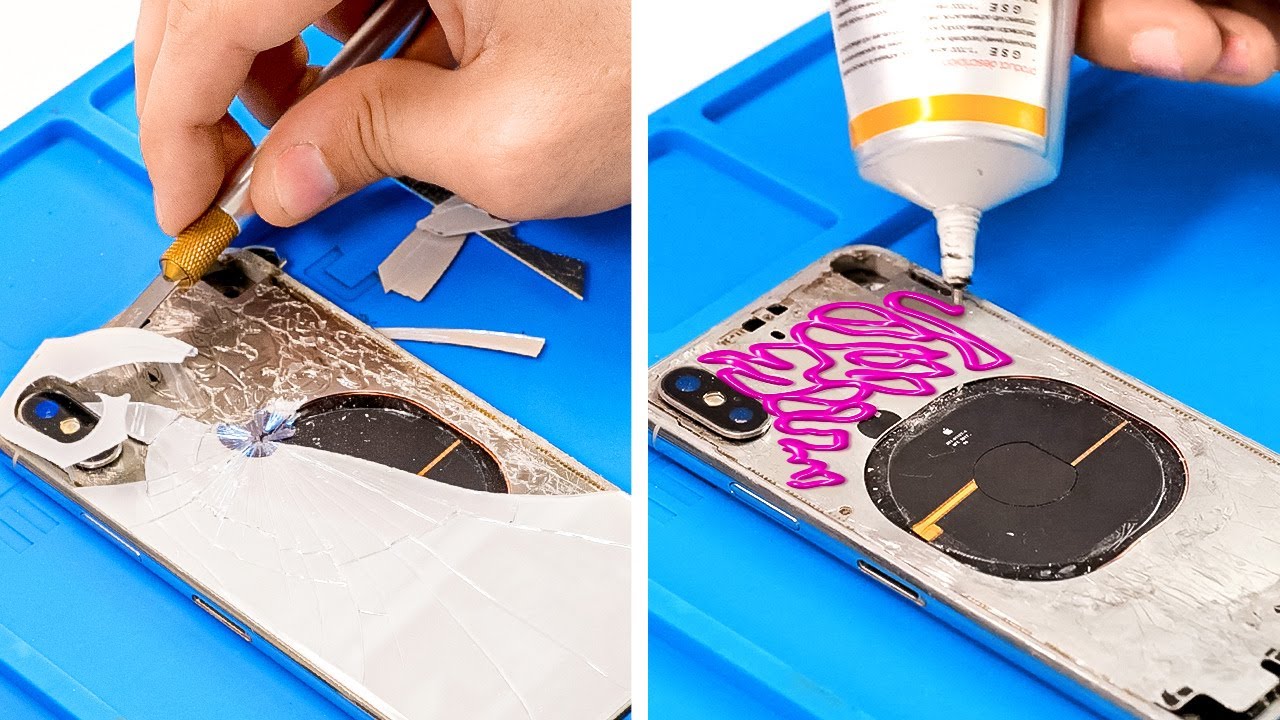 PHONE CLEANING AND REPAIRING HACKS || HOW TO UPGRADE YOUR PHONE