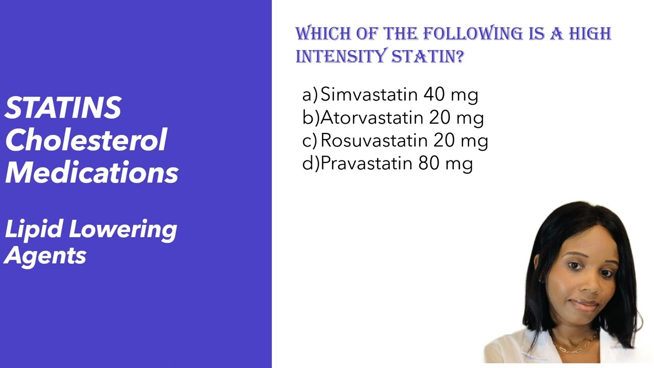 Statins | Pharmacology of Cholesterol Medications | Lipid Lowering Agents | Pharmacy and Nursing