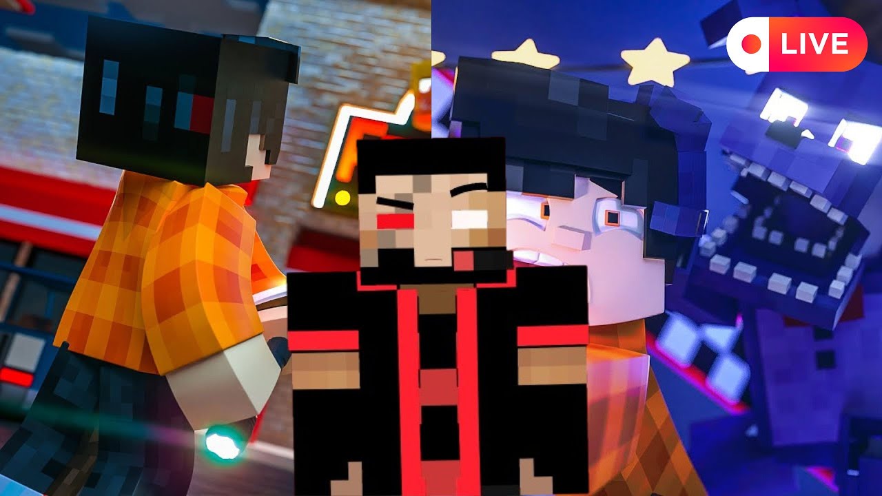 REACT DE FIVE NIGHTS AT FREDDY'S DO @akirazg 【#VTUBER】#aovivo #1 e #2