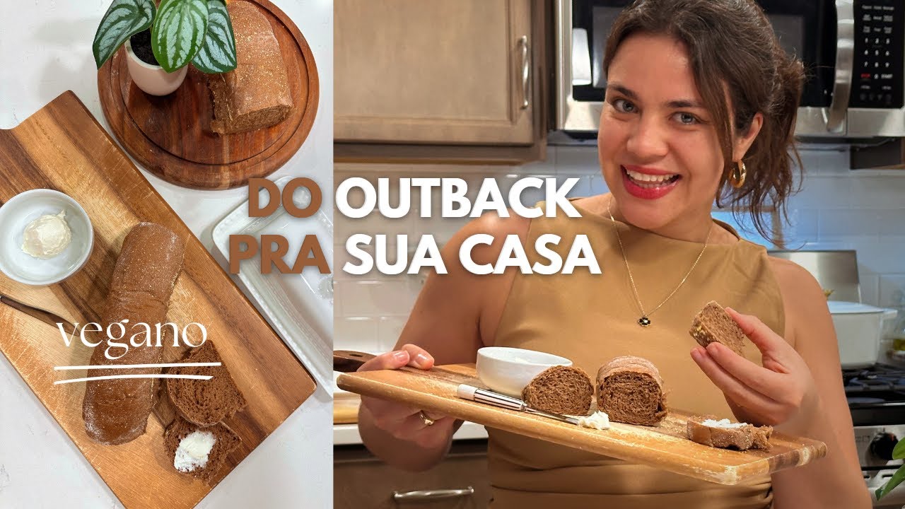 Pão Australiano do OUTBACK - Vegano