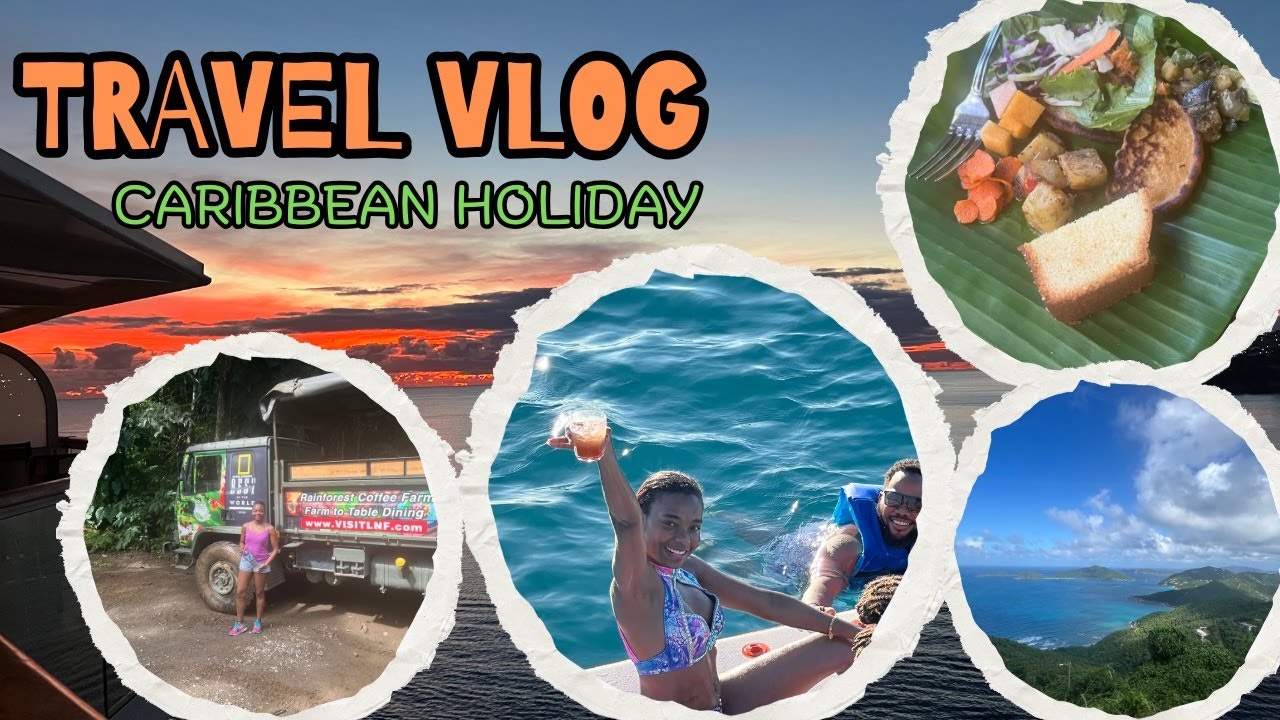 Travel Vlog || Caribbean Cruise & Holiday|| Barbados, BVI, St. Maarten, St. Kitts, Antigua, Dominica
