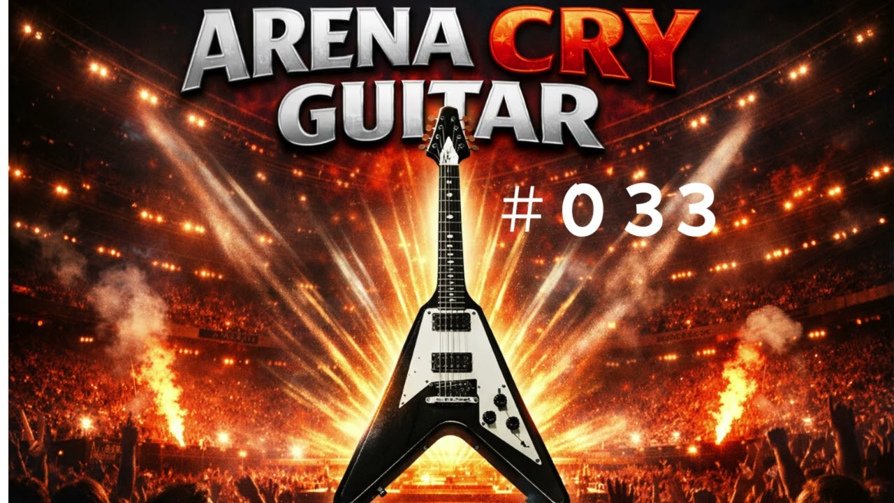 【Guitar Anthem 33】マイケル・シェンカー・スタイル｜Flying Vで奏でる泣きのギター・インスト｜Into the Arena Inspired / Michael Schenker