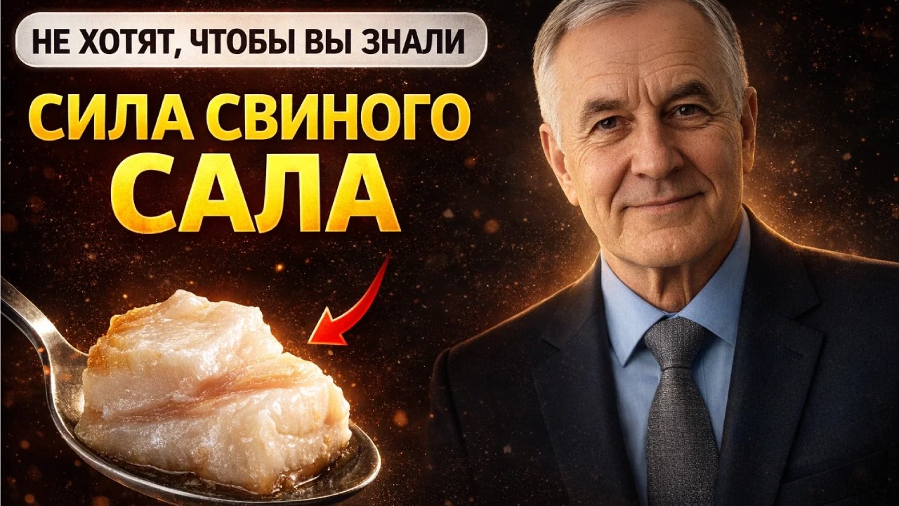 Готовить на СВИНОМ САЛЕ каждый день — вот что ЭТО сделает с твоим ОРГАНИЗМОМ