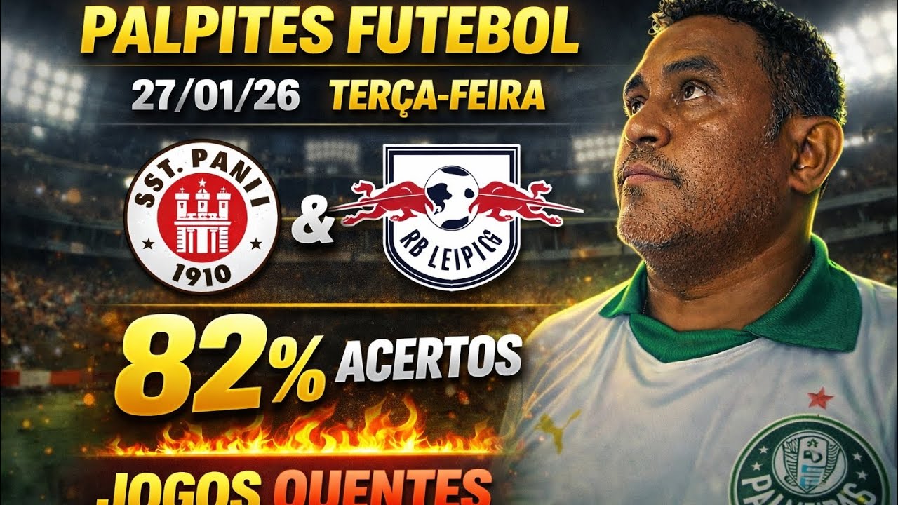 🔥 PALPITES DE FUTEBOL HOJE | JOGOS QUENTES DO TERÇA FEIRA 27/01/2026 I BILHETES PRONTOS 