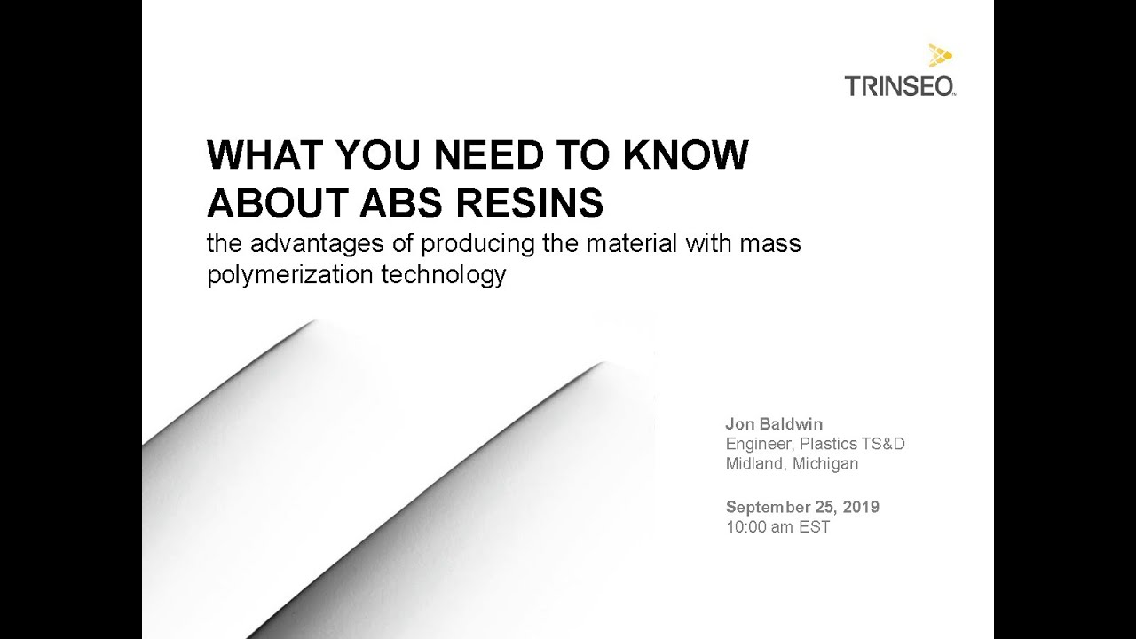 What You Need to Know About ABS Resins with Jon Baldwin