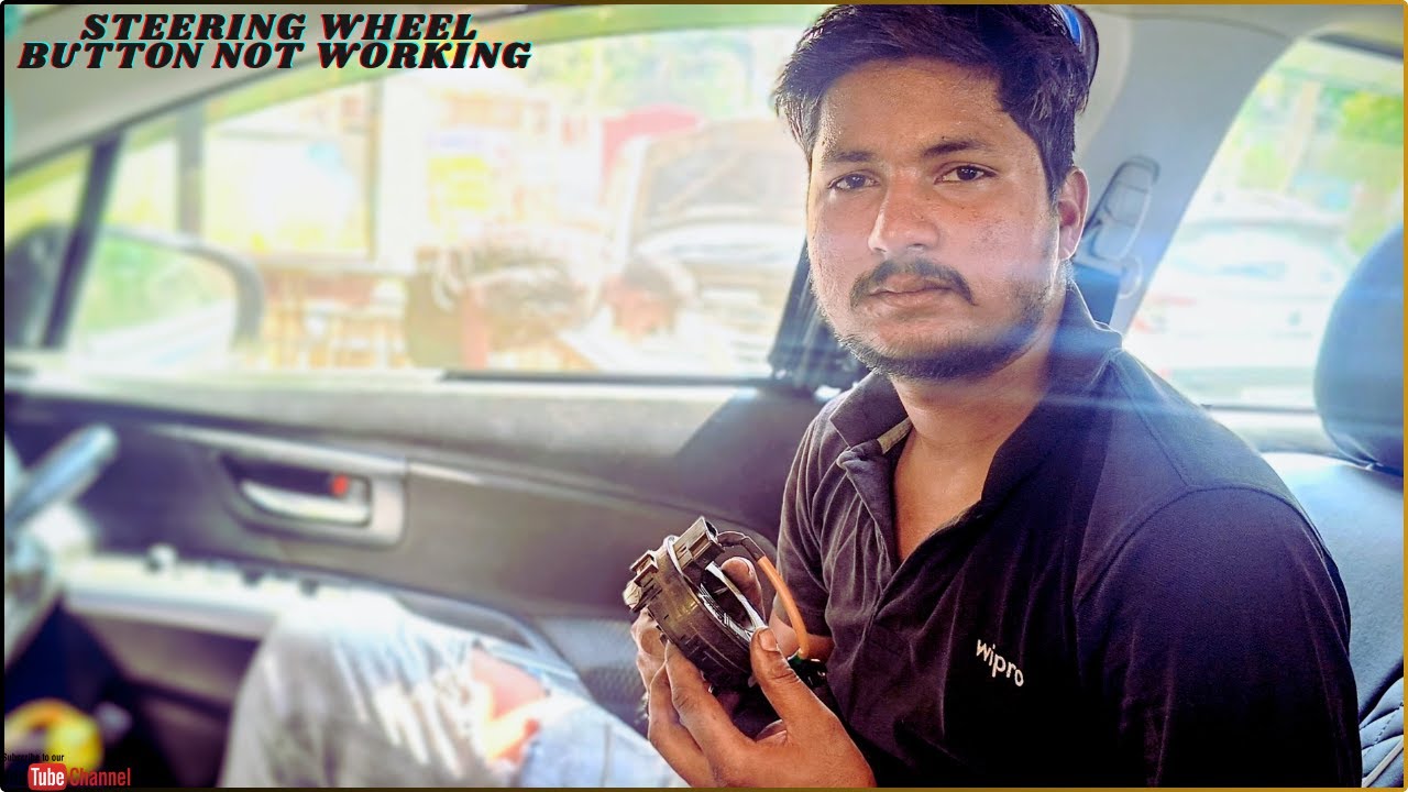 Car Steering Wheel Button Not Working | Car Multifunction Button Issue | Car Spiral Cable Faulty