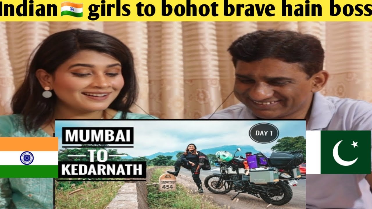 Pakistani Reacts to SOLO RIDE || MUMBAI TO KEDARNATH || Ridergirl Vishakha | Day 1 | vlog on bike