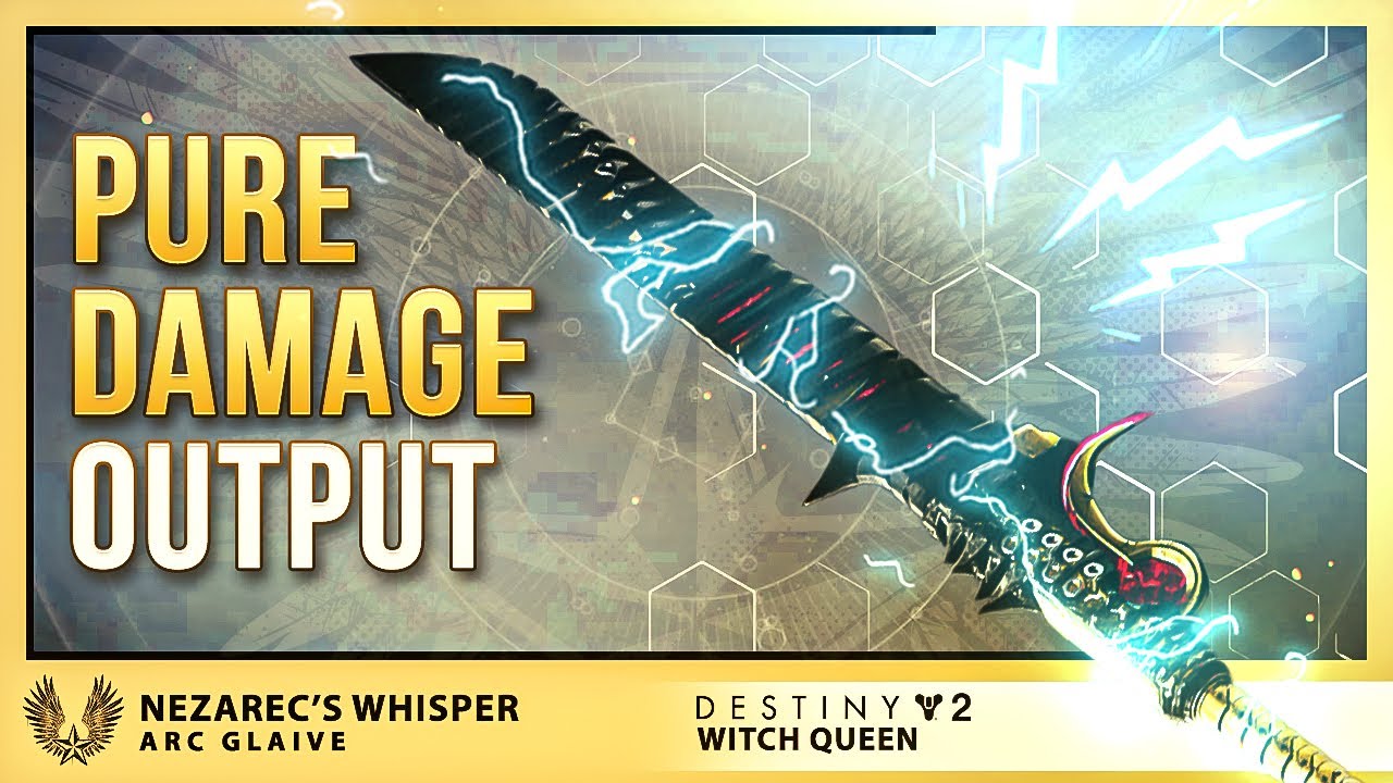 Destiny 2: Nezarec's Whisper has the best damage loop of all glaives