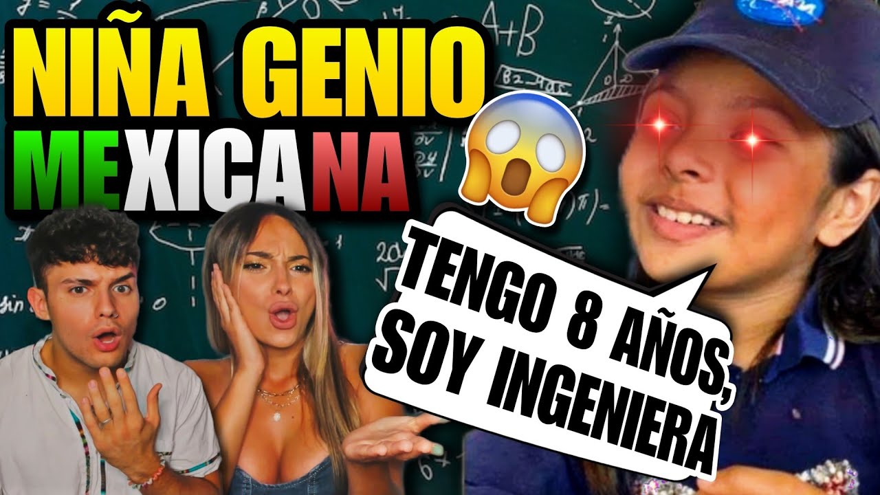 ESTA NIÑA es LA MÁS INTELIGENTE del MUNDO y ES MEXICANA 🇲🇽😱 *ESPAÑOLES REACCIONAN*