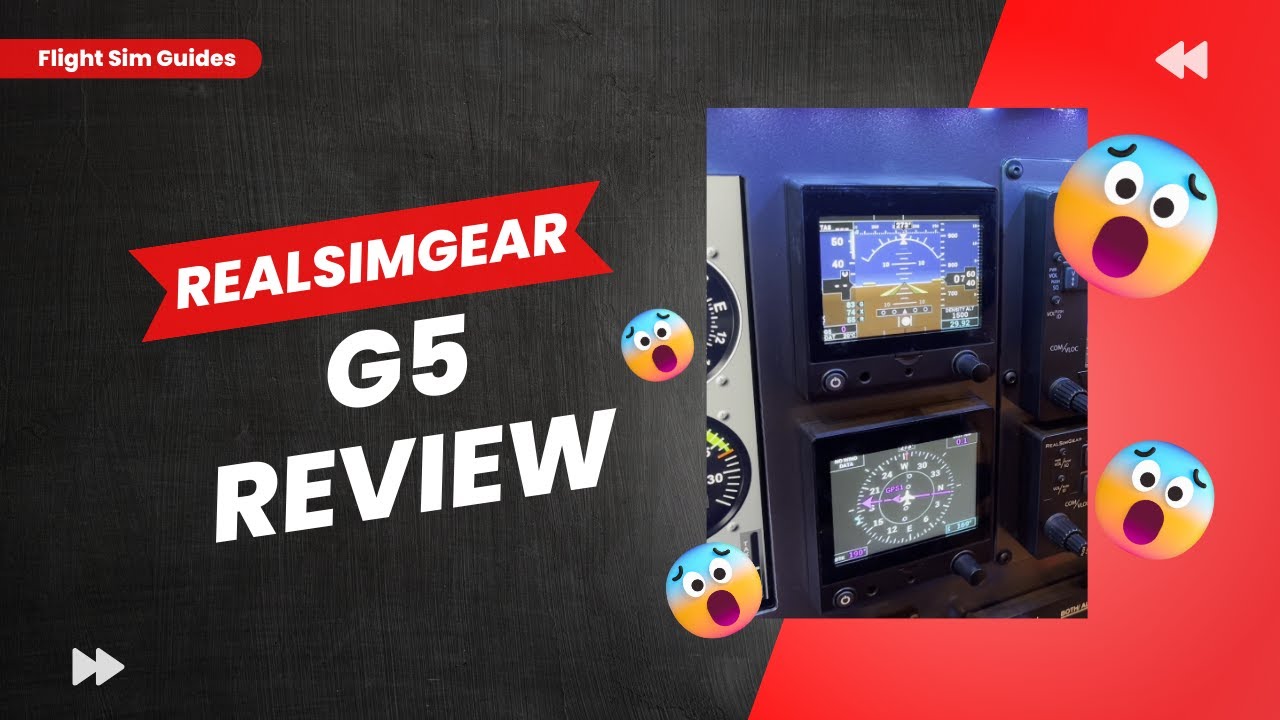 Обзор Real Sim Gear Dual G5 - Кабина домашнего авиасимулятора