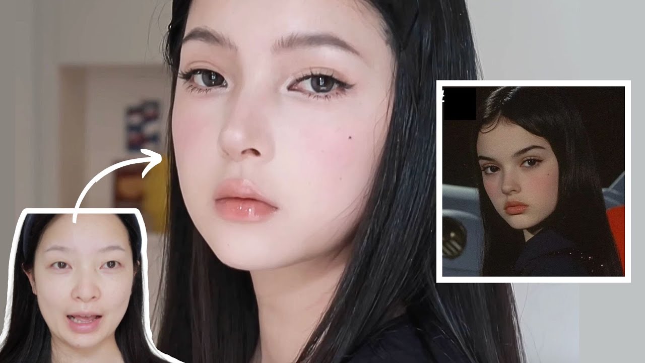ХОЛОДНЫЙ КАК ЛЁД 🧊 | Минималистичный макияж для крутой девушки | 12 минут подробного пошагового р...
