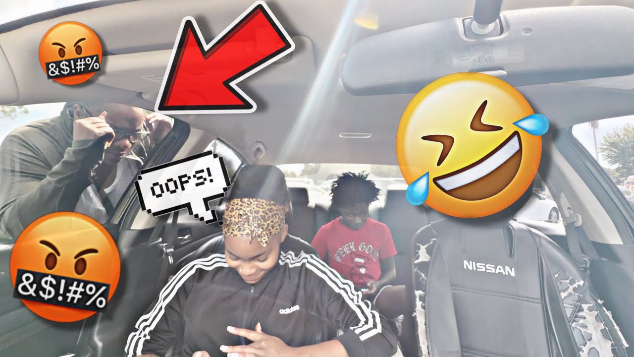 LOCKING MAMADEE OUT THE CAR IN THE HOT SUN TO GET HER REACTION!! *HILARIOUS PRANK*