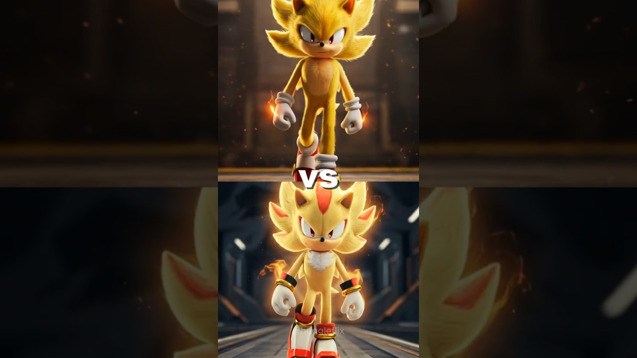 Super Sonic vs Super Shadow (vs Knuckles, Doctor Eggman, Amy Rose, Silver, Shadow, Espio, Rouge)