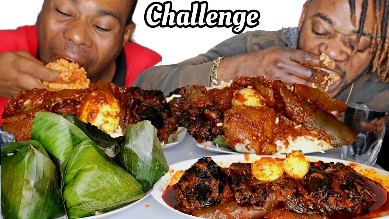 Delicious Spicy Paper Rice With Designer Stew Challenge | It is IRRESISTIBLE! | African Food Mukbang
