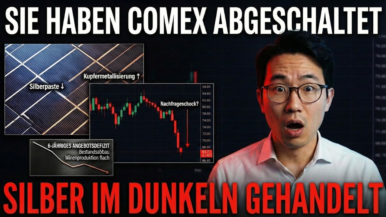 COMEX VERSTECKT etwas – 31.000 Silber-Kontrakte wurden gehandelt, während sie es abgeschaltet haben