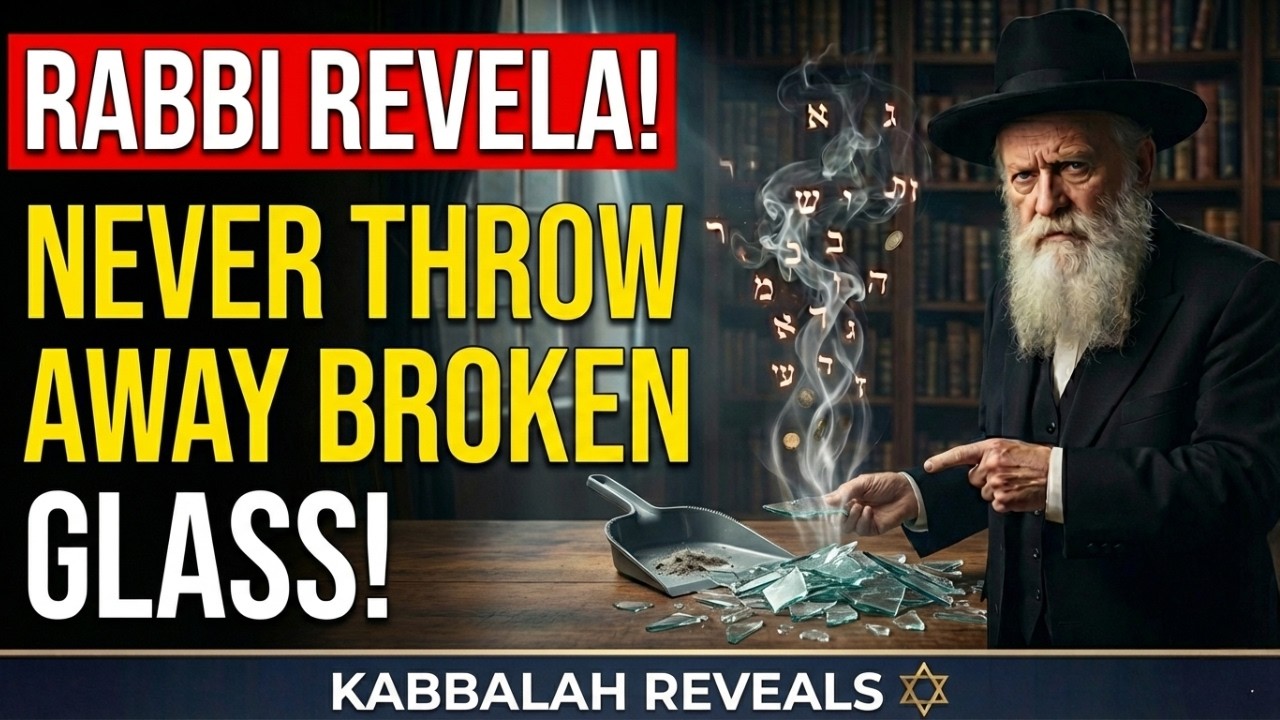 🔴NEVER Throw Away Broken Glass Yourself — Let a Rabbi Tell You the Ancient Way | Kabbalah