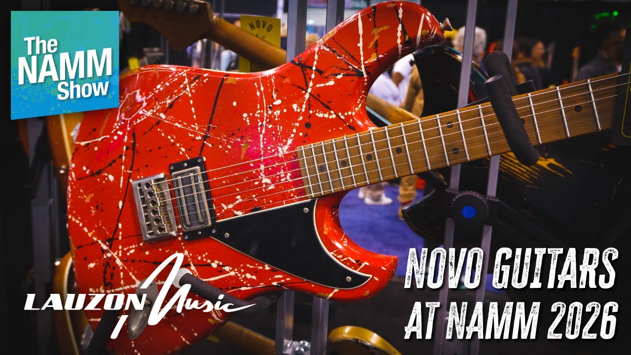 Гитары NOVO на выставке NAMM 2026: новые модели, лимитированные серии для дилеров и эксклюзивы NAMM!