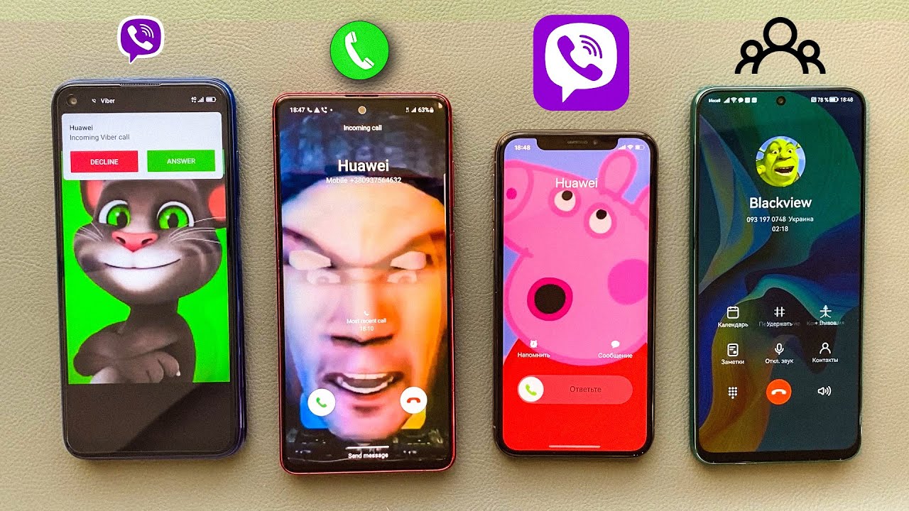 Viber + Conference Call Samsung & Huawei & Blackview & iPhone