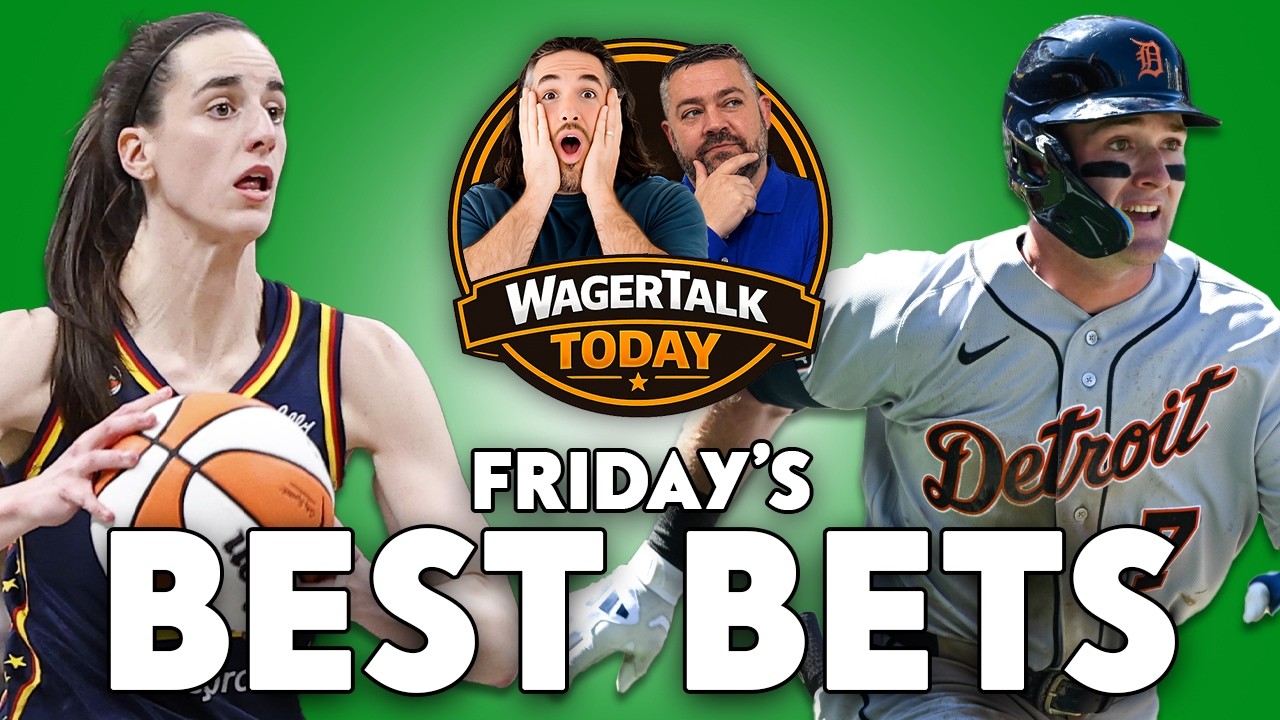 Today's MLB BEST Bets, Sharp Action & NFL Futures! | WagerTalk Today 7/31