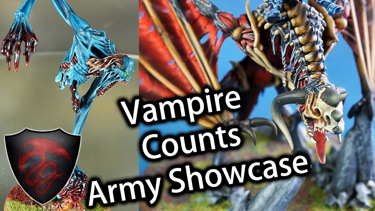 Vampire counts - Isabella Von Carstein, Terrorgheist, Mourngul & Strigoi Ghoul King