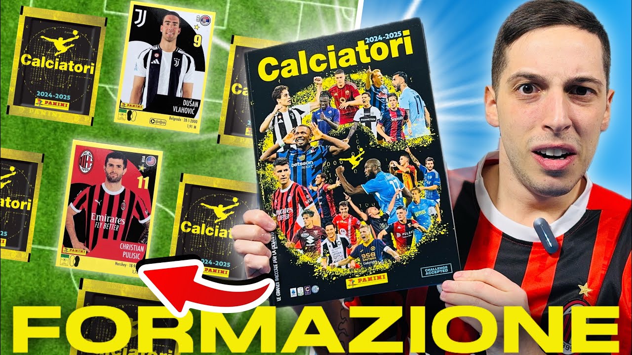 ⚽️🥶CALCIATORI PANINI 2024/25 FORMAZIONE 3-5-2! DRAFT CHALLENGE