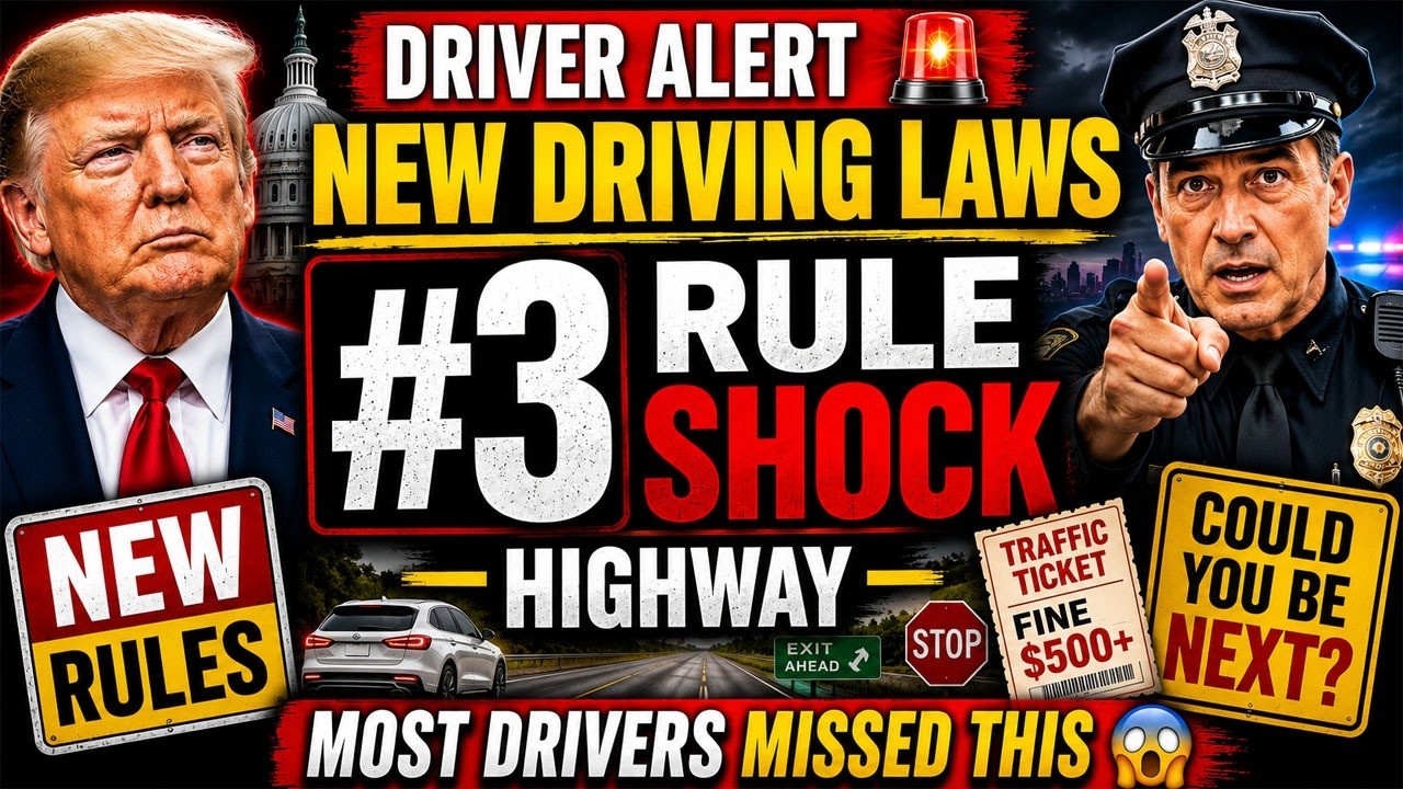 🚨10 Driving Laws That Just Changed &mdash; Most Drivers Are Missing #3, New Highway Rules You Need to Know