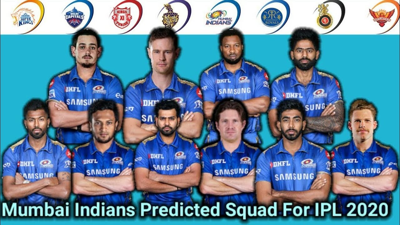 Mumbai Indians Predicted Squad For IPL 2020 | MI Team For IPL 2020 | cricket and cricket