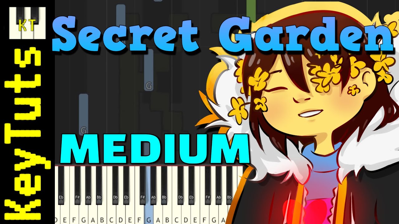 Secret Garden [Flowerfell] - Medium Mode [Piano Tutorial] (Synthesia)