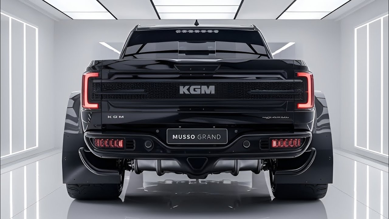 2026 KGM 무쏘 트럭 실물 공개! 하이럭스 경쟁자 등장