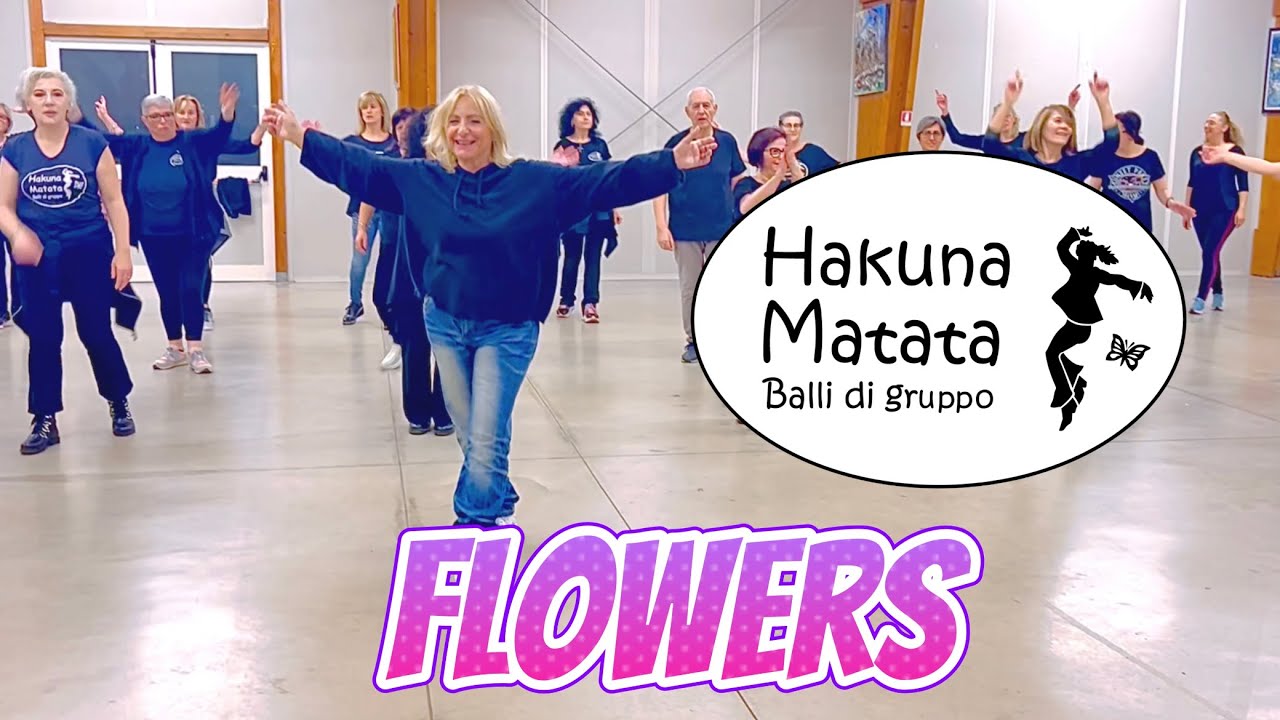 FLOWERS Miley Cyrus  Ballo di gruppo #linedance #ballidigruppo #dance #italy #antoniopapeo #2023