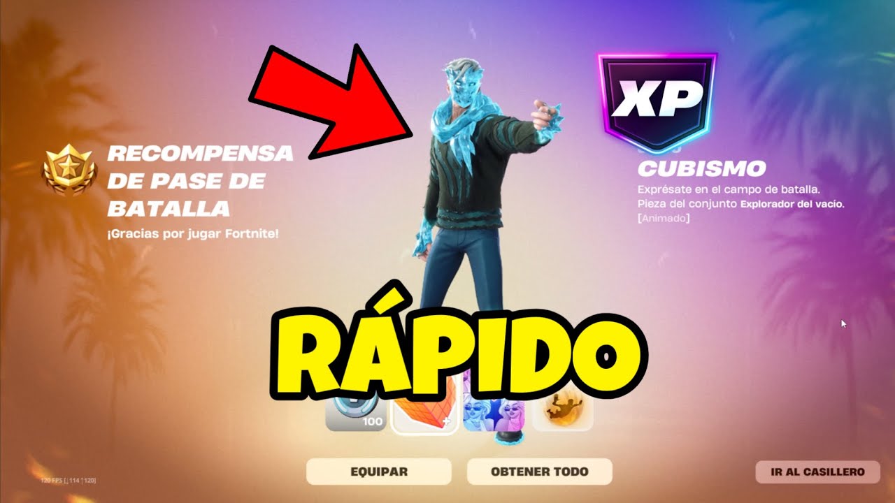 *MAPA DE XP* COMO SUBIR DE NIVEL R&Aacute;PIDO EN FORTNITE! NUEVO MAPA DE XP DE FORTNITE! CAPITULO 7 2026
