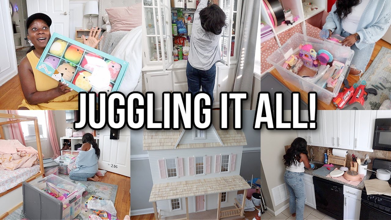 WEEKLY VLOG | COSTCO HAUL, CLEAN & ORGANIZE WITH ME, PARTY PREP, FINDING BALANCE AS A SINGLE MOM