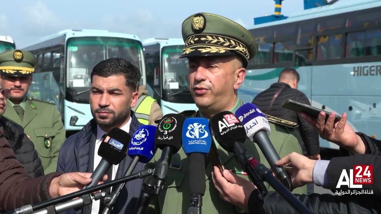 الجزائر| استلام 335 حافلة ضمن برنامج استيراد 10 آلاف حافلة