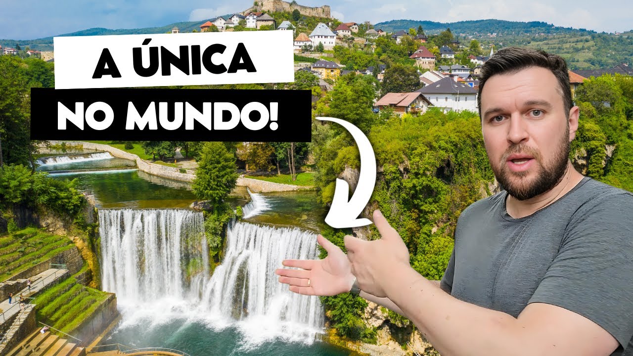 🌟 CIDADE IMPERDÍVEL | Jajce 2024 | Jajce Bósnia | Os lugares mais bonitos da Bósnia 🌟