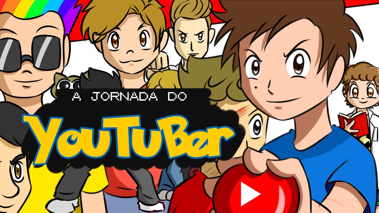 A JORNADA DO YOUTUBER (Ft. DRAWN MASK)