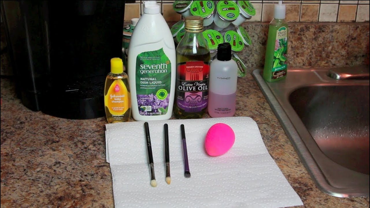3 Ways to Clean Your Makeup Brushes + Cleaning Your beautyblender