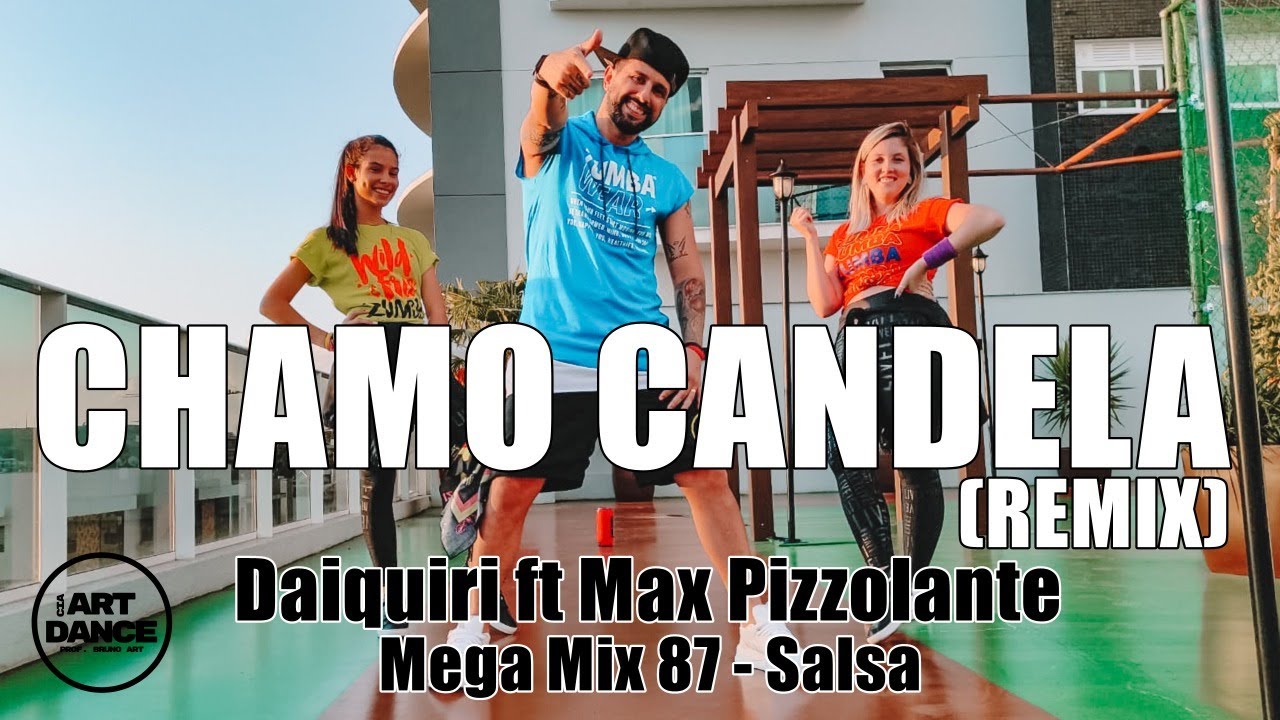 CHAMO CANDELA REMIX - Mega Mix 87 - Zumba - Salsa Guaguanco  l Coreografia l Cia Art Dance