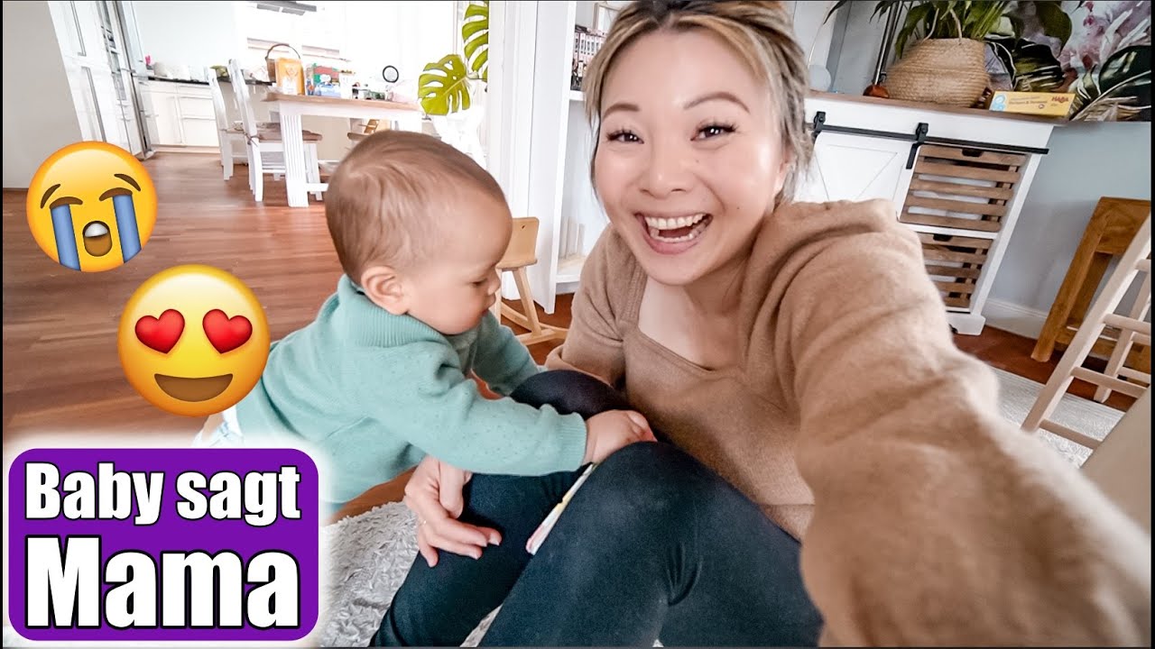 Baby sagt Mama 😭 Ich platze vor Stolz! Die 1. Schritte mit 10 Monaten! Mama VLOG | Mamiseelen