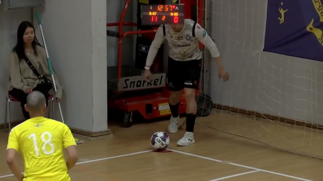 Futsal GM 2024 angutit:  B-67 vs. N-85 (2:2) KNR 16.04.2024