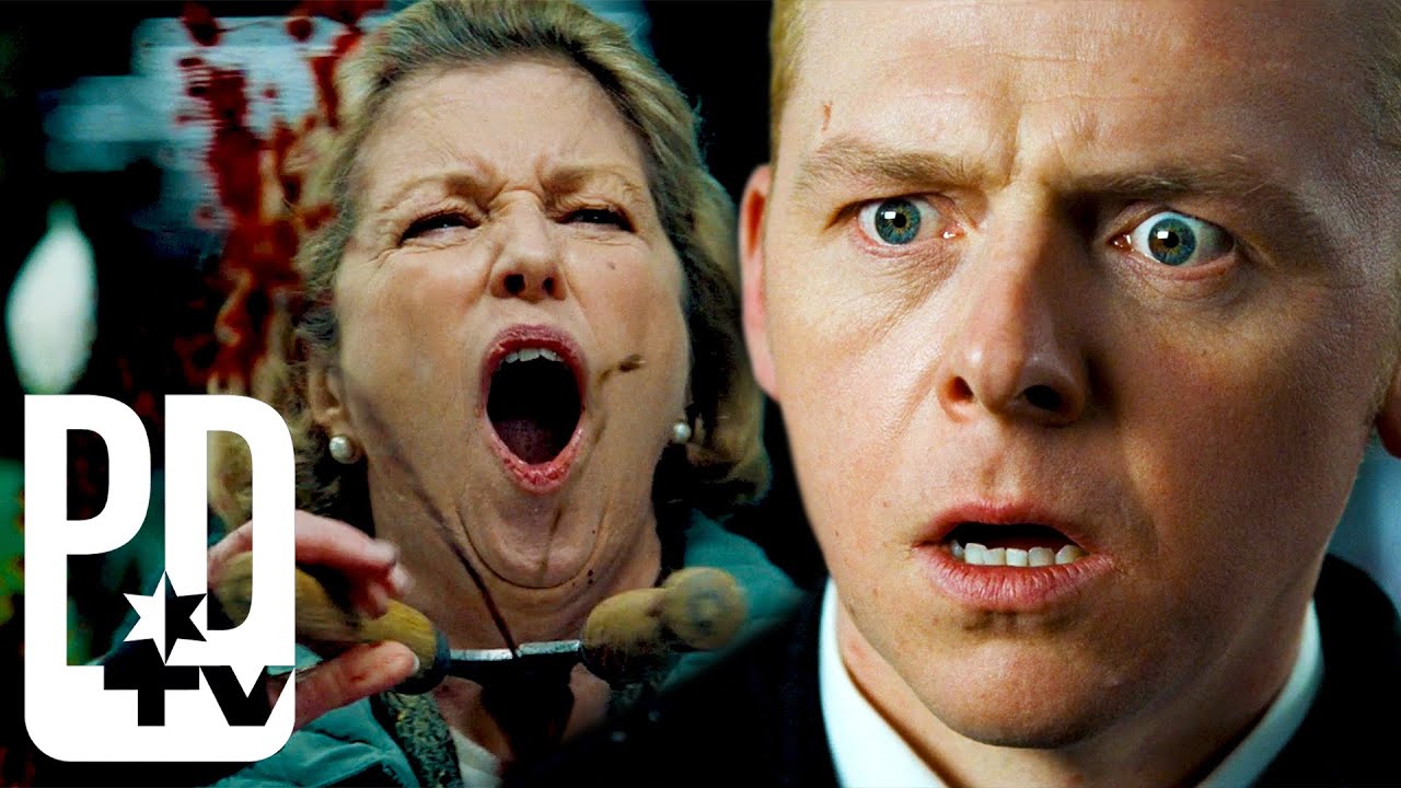 Cop Hunts Down The Hooded Killer | Hot Fuzz (2007) | PD TV