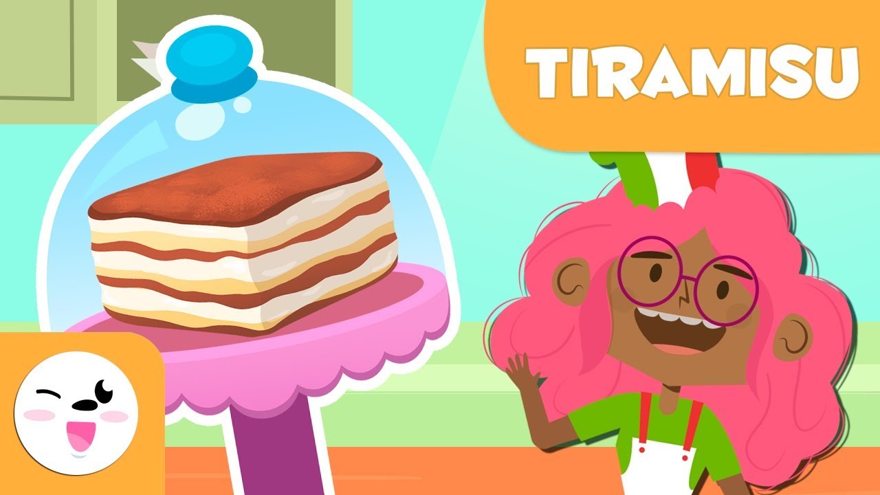 Learn delicious recipes - TIRAMISU - Nutrition for kids