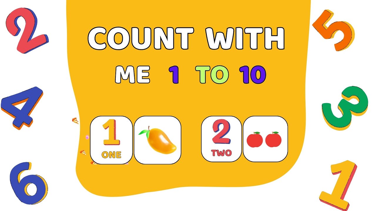 Learn Numbers 1 to 10 | Count 1 to 10 | Learn Counting | Kids Count Numbers From 1 to 10 | Fun Count