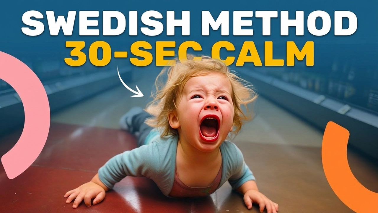 The Swedish Method to Calm Meltdowns in 30 seconds