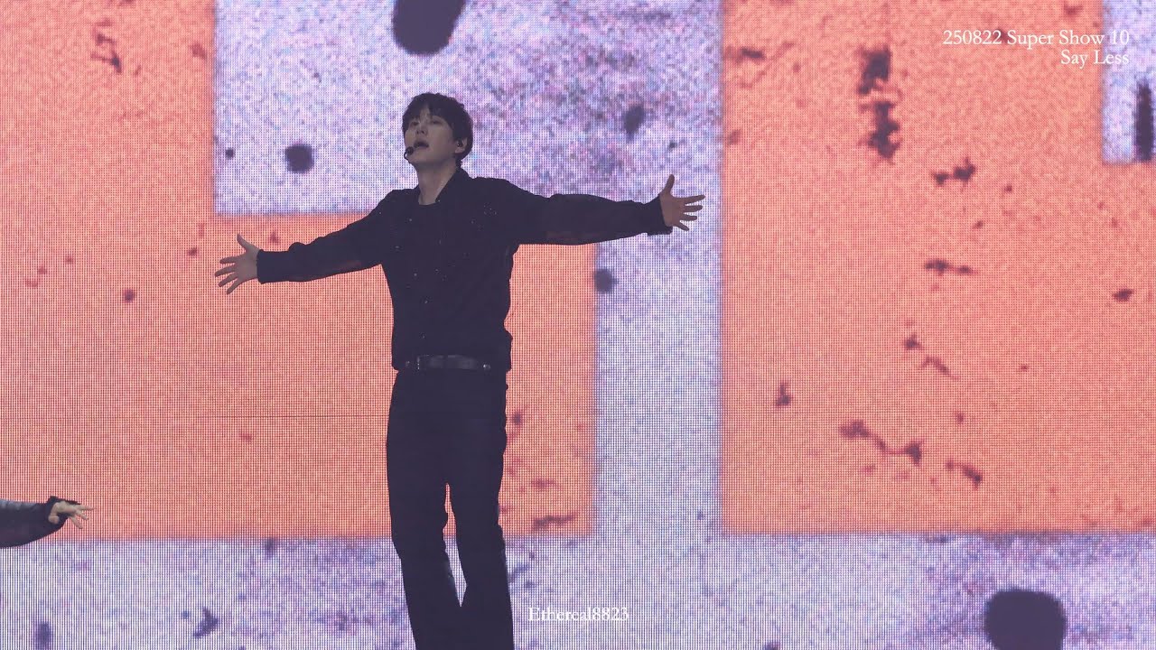 [4K]250822 Super Show 10 in Seoul Day 1 ‘Say less‘  (Kyuhyun focus)