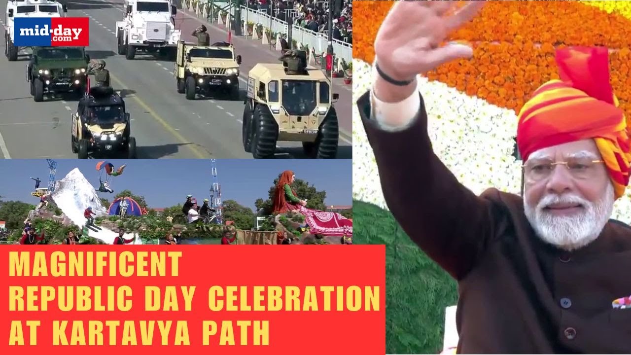 Republic Day 2025: Witness the grand R-Day celebration at Delhi's Kartavya Path