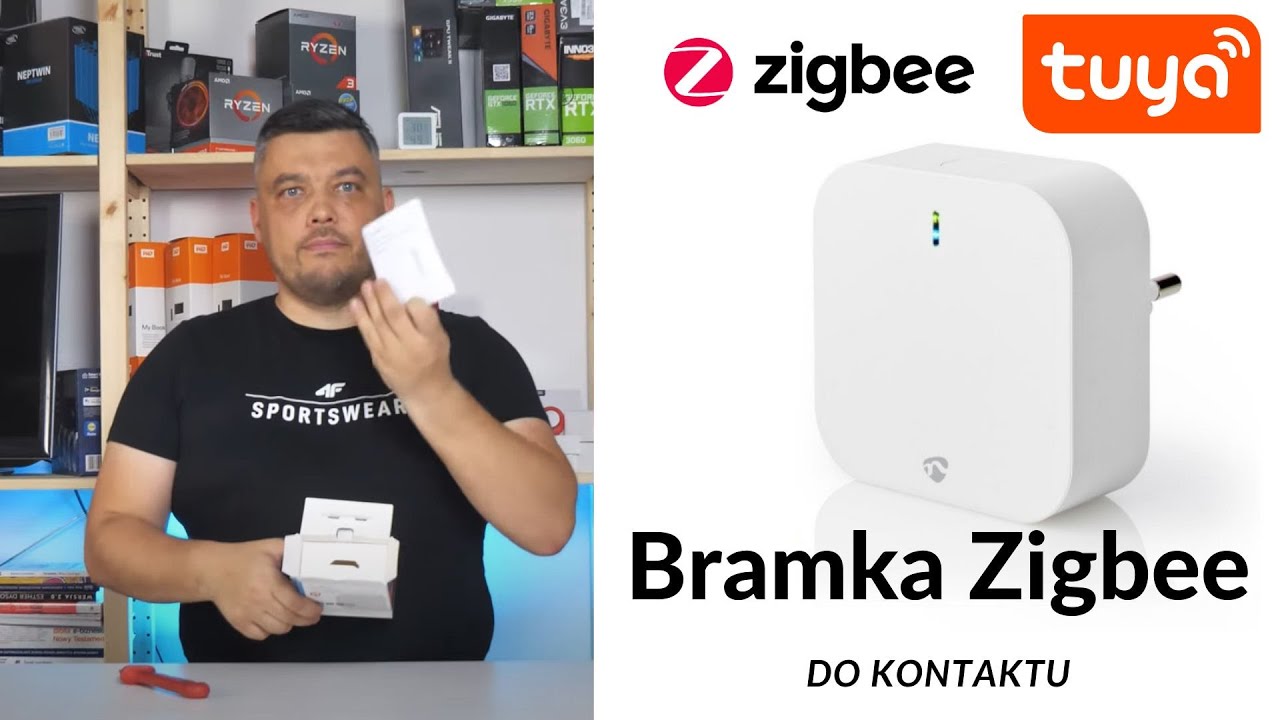 Bramka Tuya Zigbee Wifi - Nedis gateway do gniazdka 230V - jak sparować