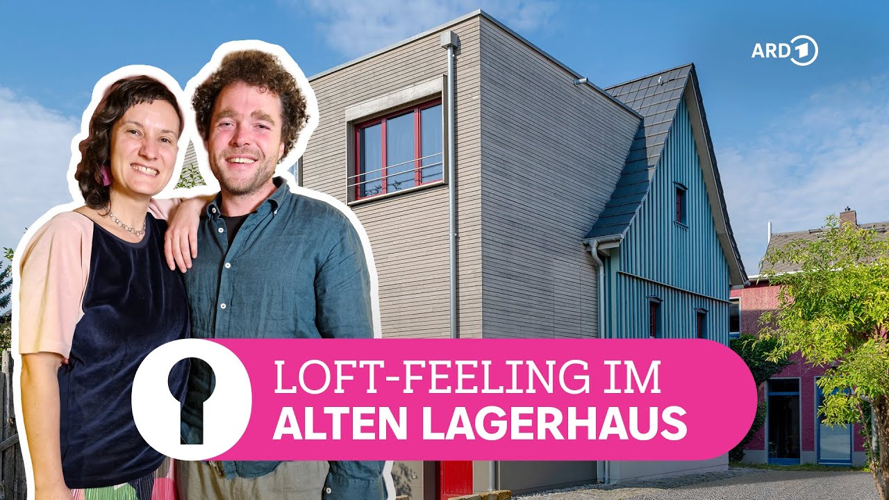 Von Lager zu Loft: Familie gestaltet kreativ ihr farbenfrohes Zuhause | ARD Room Tour
