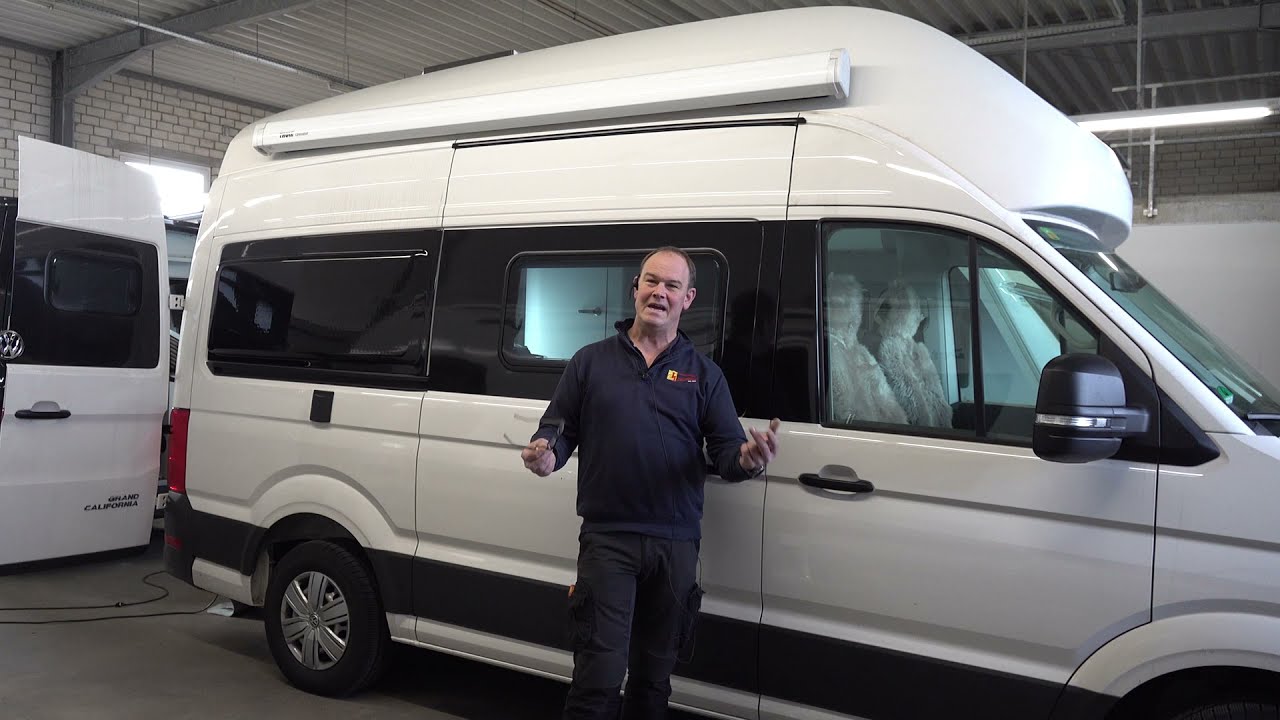 VW Grand California 600 mit 330Ah Lithium und 120WP Hochvolt Solar.