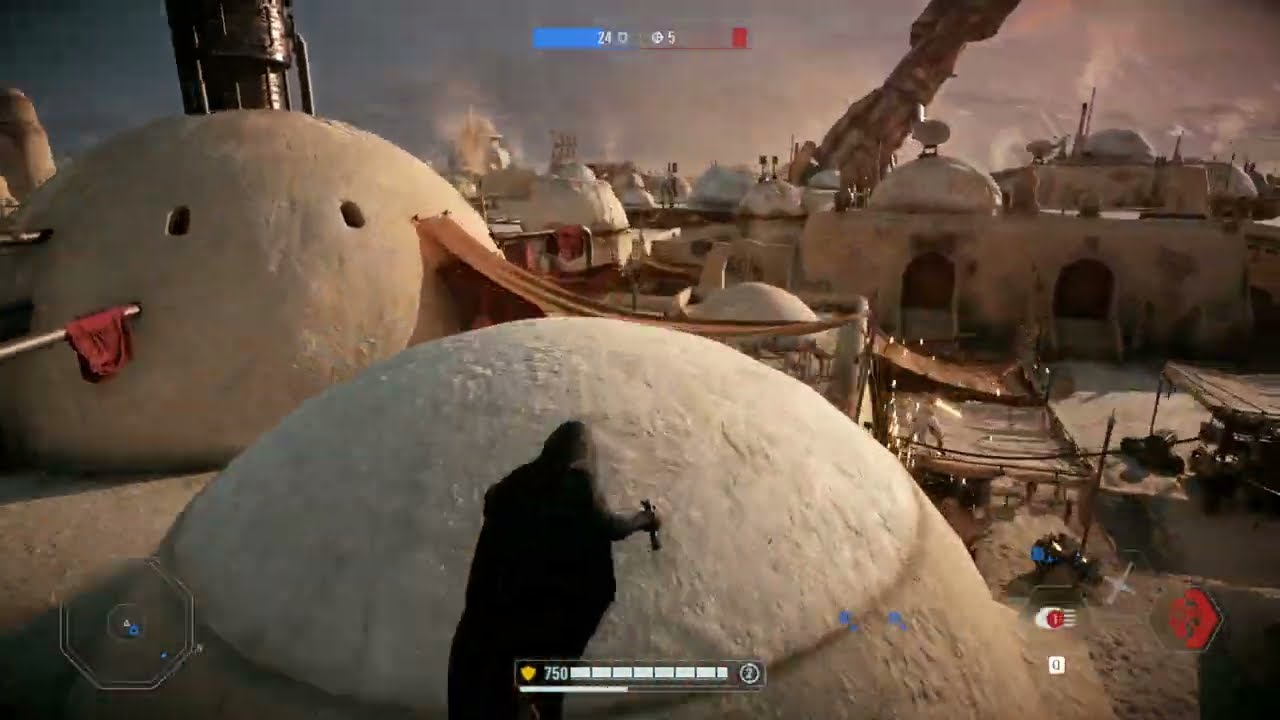 Star Wars Battlefront 2: Геймплей «Герои против злодеев» (без комментариев)