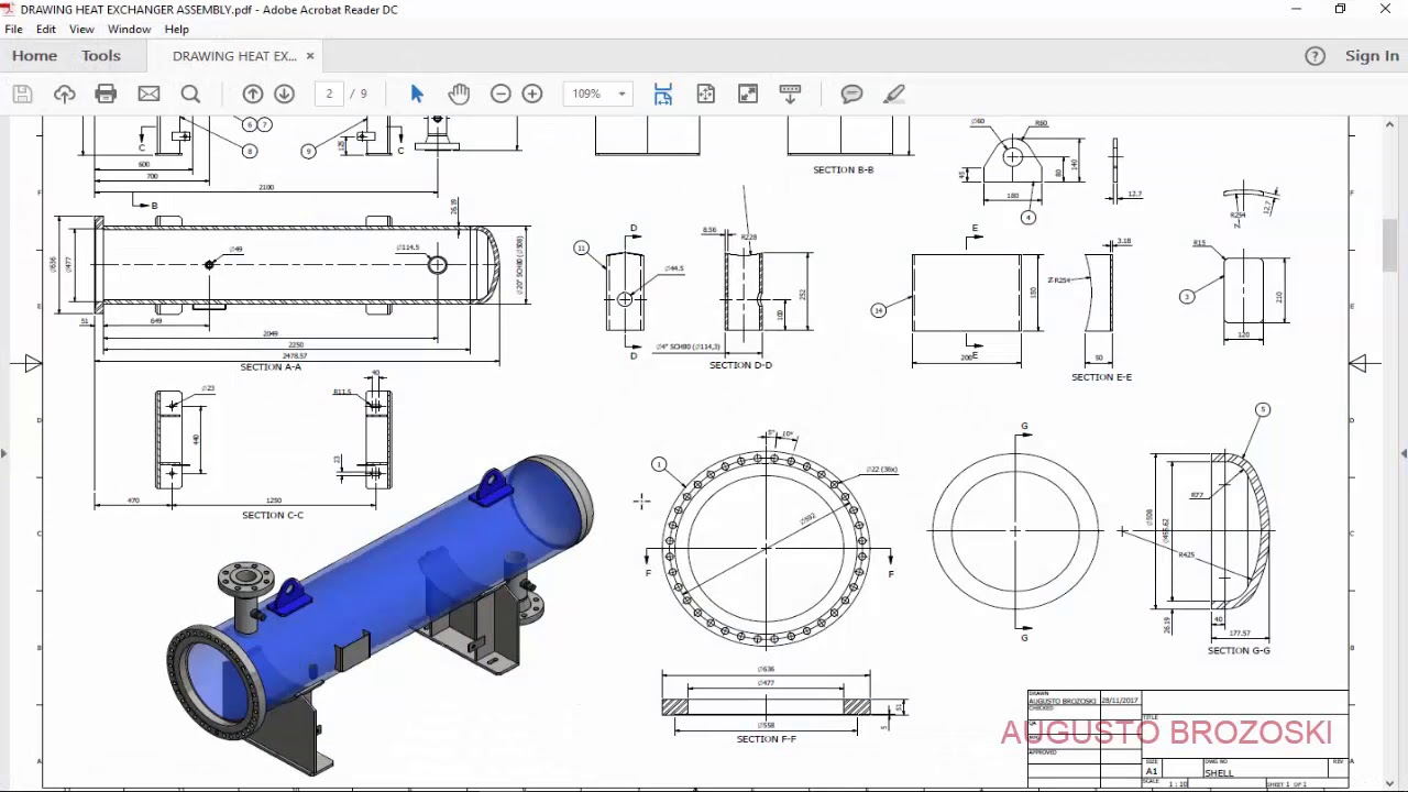 Autodesk Inventor Heat Exchanger 02 de 08